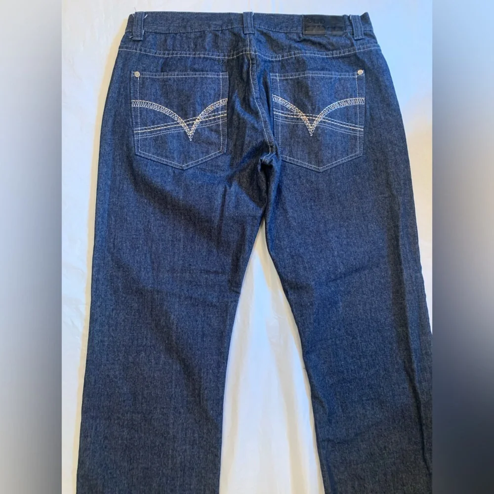 Old Skool Urban Wear Dark Wash Men's Jeans 38x32 Streetwear, Skateboard